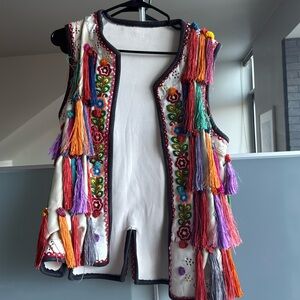 Vintage Fringe Vest